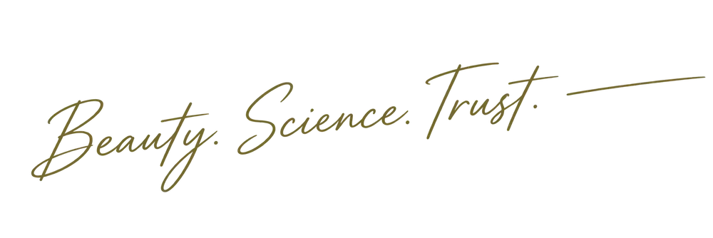 Beauty. Science. Trust. – Signatur